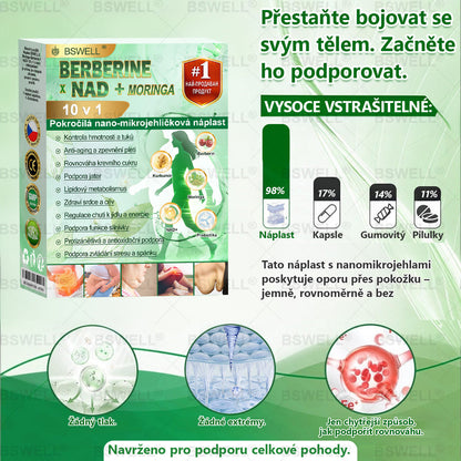 🌱BSWELL® Nano mikrovpichová zeštíhlující náplast✨(Stačí použít pouze jednou denně – viditelné změny již za 28 dní) ✅Bezbolestná, dlouhotrvající, zaměřená na řešení cukrovky, obezity a kardiovaskulárních onemocnění